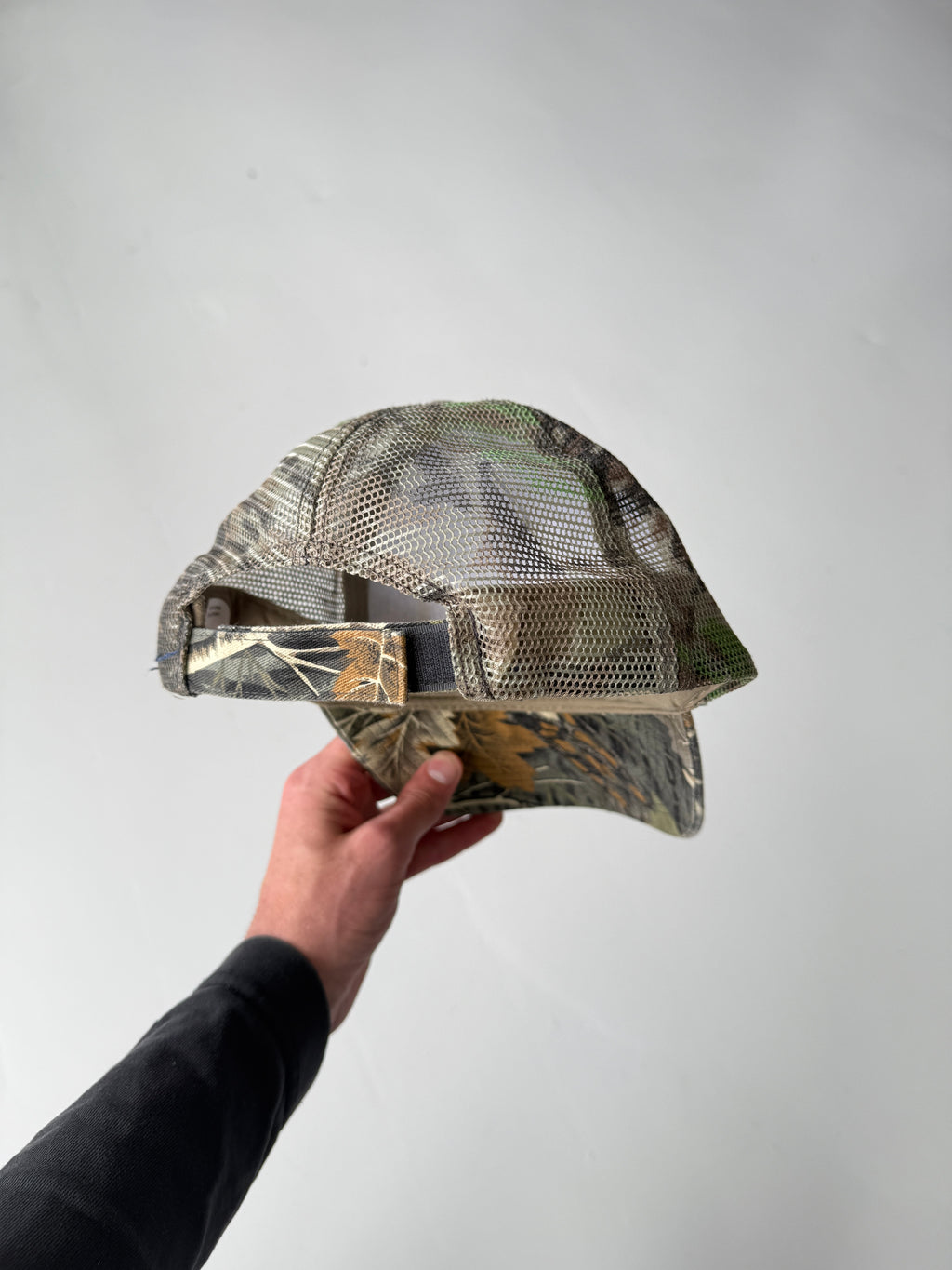 Green Camo South Side Lumber Vintage Cotton SnapBack Trucker Cap