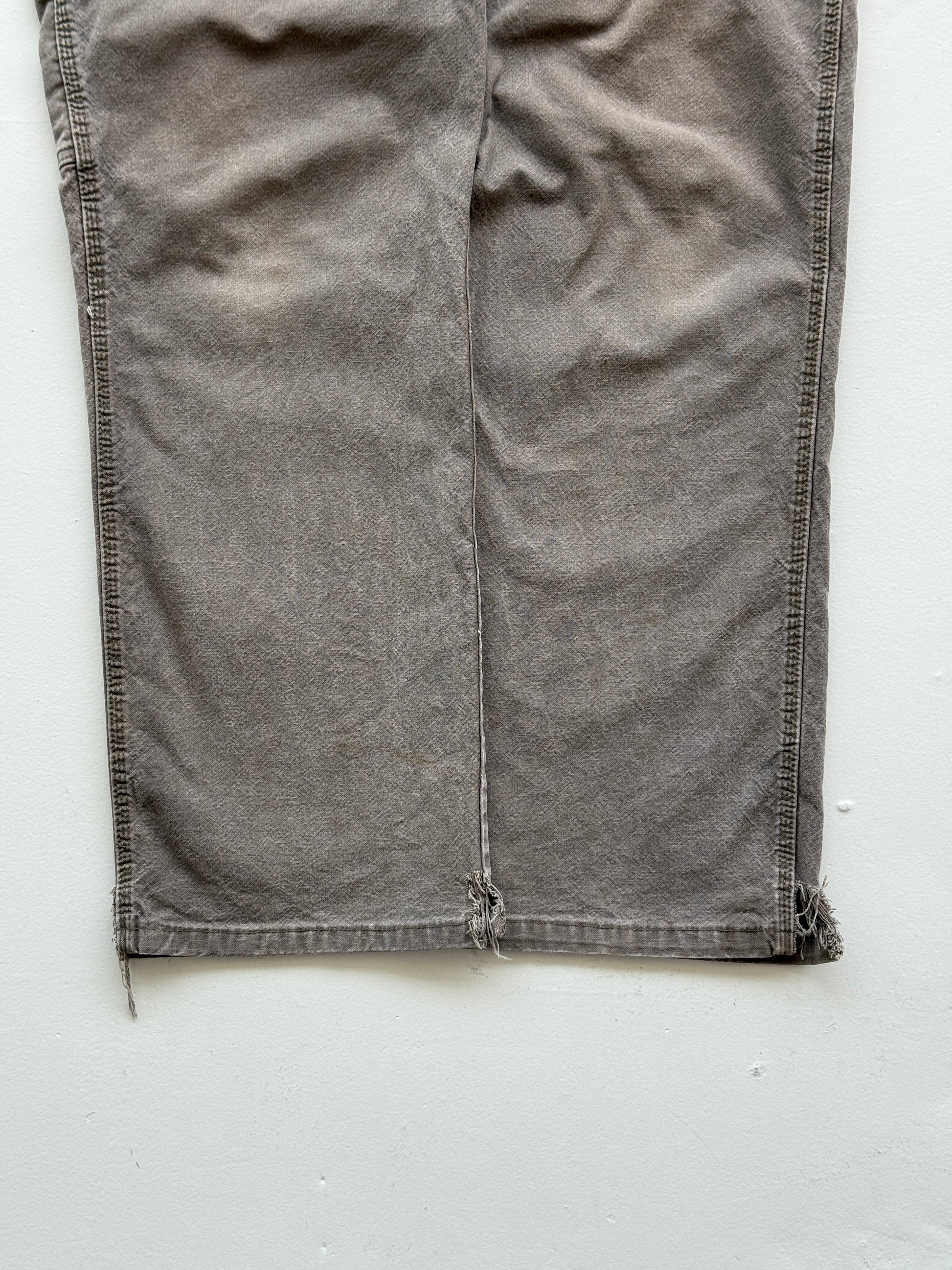 Brown Dickies 00's Vintage Carpenter Workwear Trousers - W38 x L29