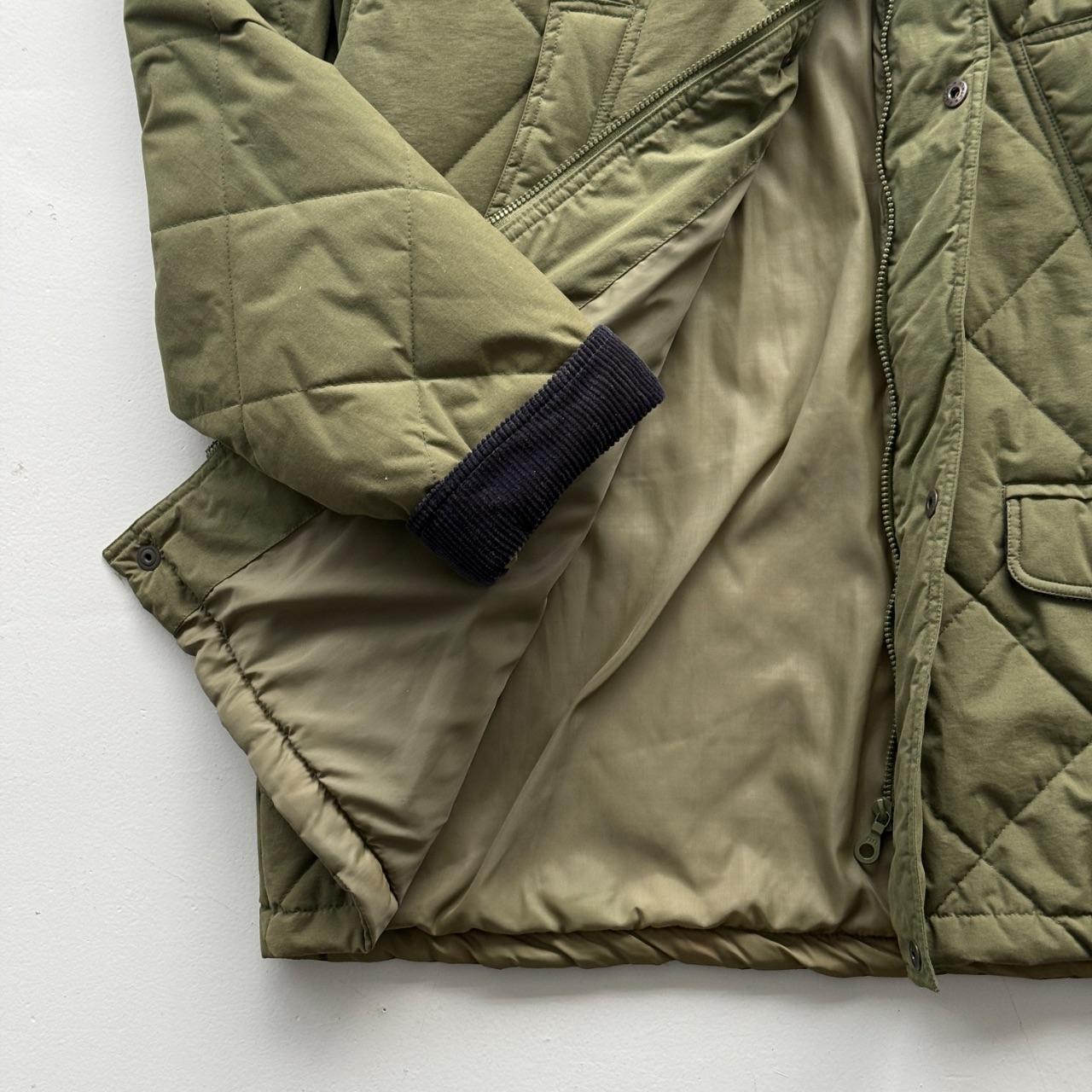 Green Kappa 90's Heavy Duty Quilted Jacket - XL