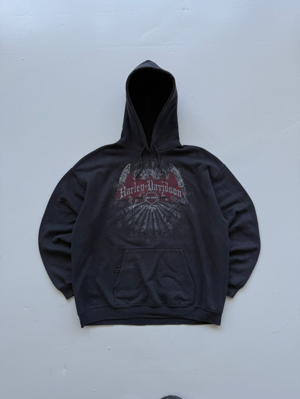 Harley-Davidson Bordeaux France Y2K Vintage Hoodie - XL