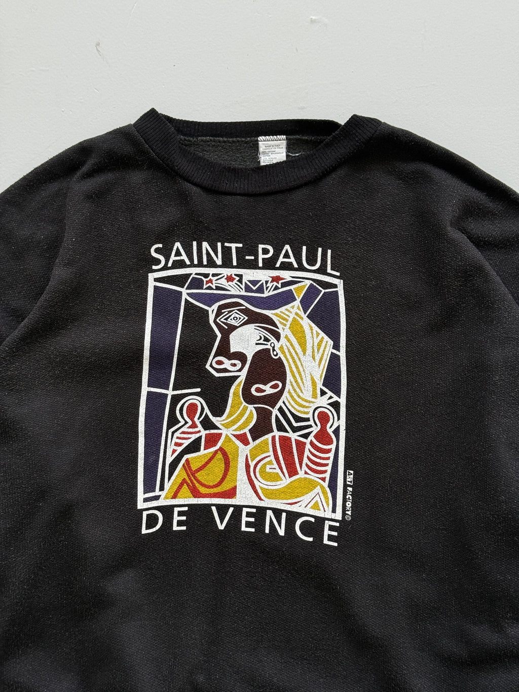 Saint-Paul de Vence Art Factory 90's Vintage Graphic Sweatshirt - Large