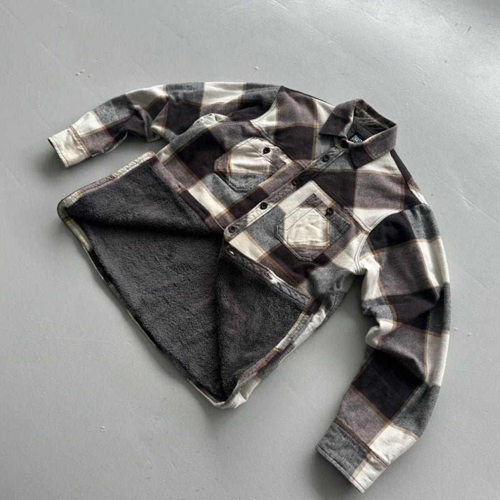 Animal Over-shirt Fleece 00s Y2K Surf-wear Jacket - Large