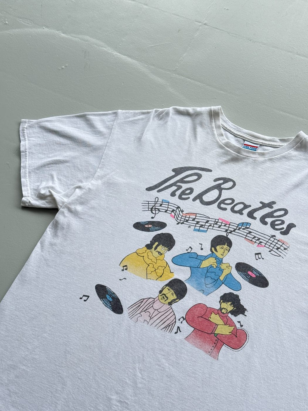 Junk Food Tees The Beatles Vintage Graphic T-Shirt - XL