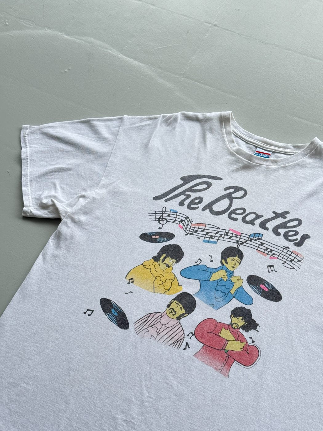 Junk Food Tees The Beatles Vintage Graphic T-Shirt - XL