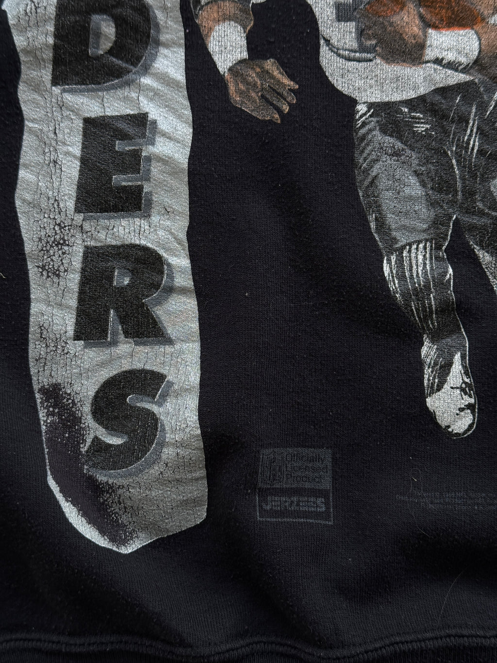 Jerzees Raiders NFL Made in USA 90's Vintage Sweatshirt - Large