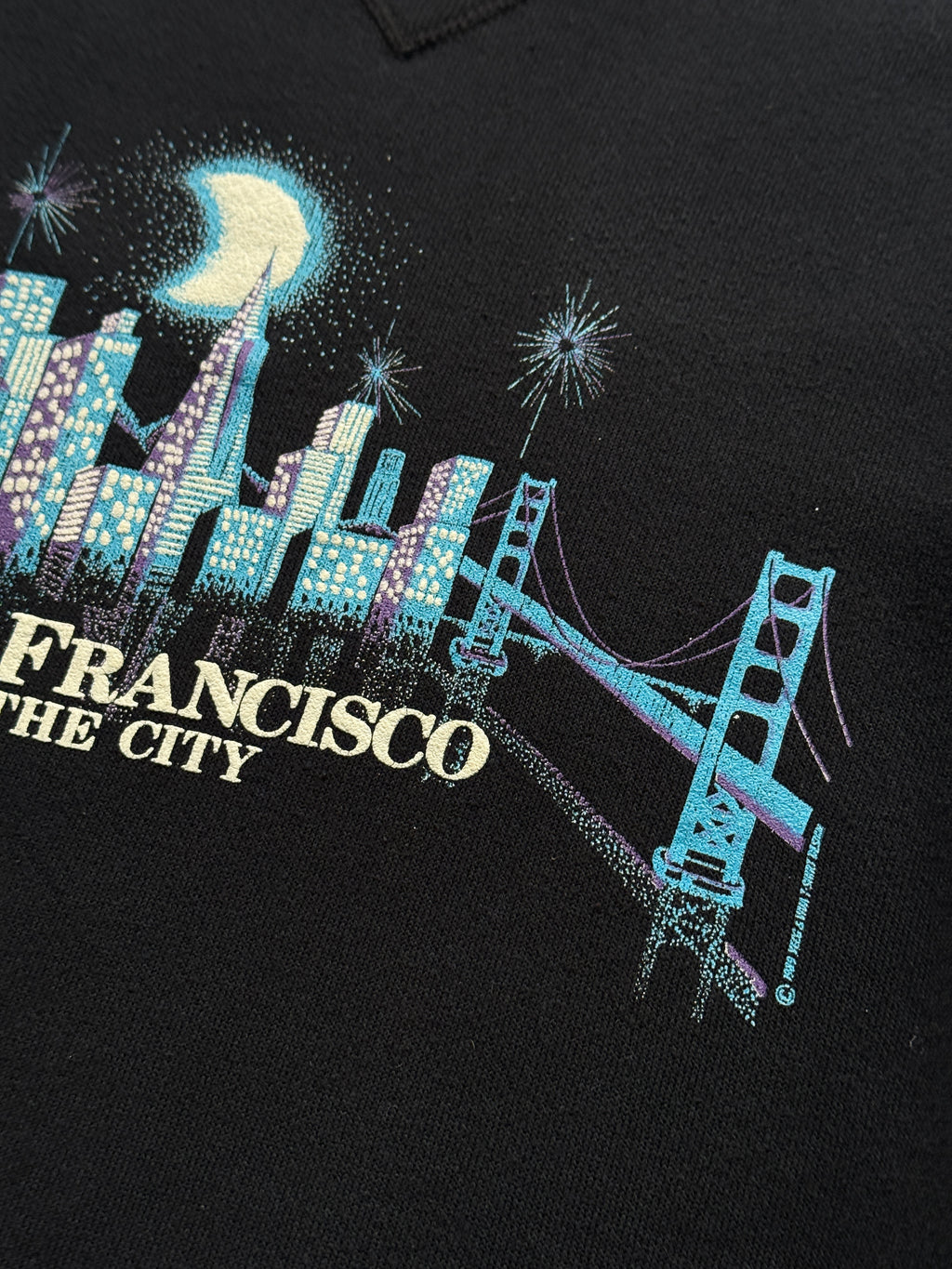 San Francisco The City Made in USA 89' Vintage Sweatshirt - XL
