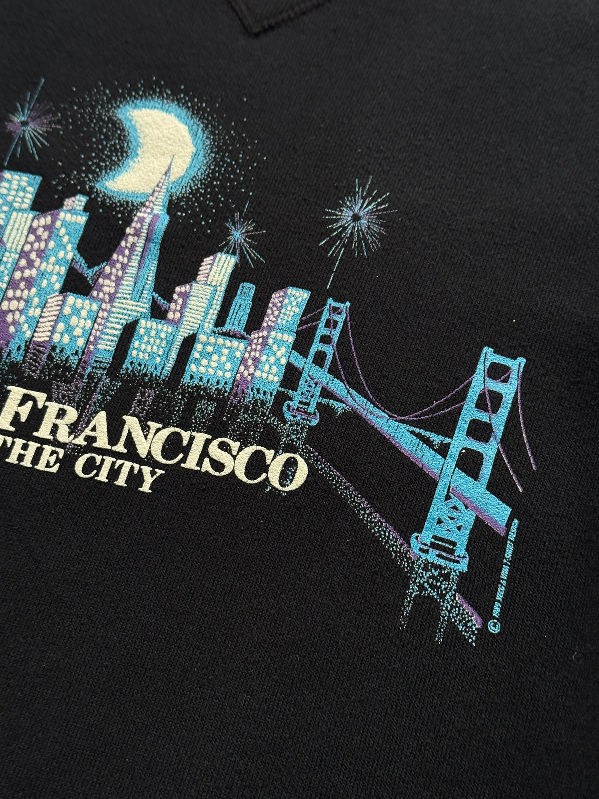San Francisco The City Made in USA 89' Vintage Sweatshirt - XL