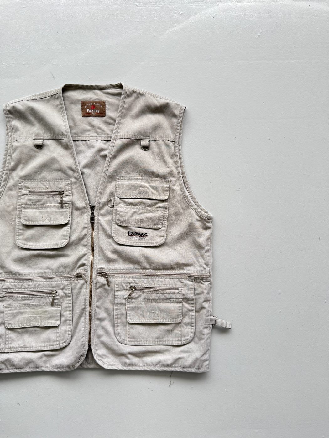 Paiyang Classics Vintage Fisherman's Utility Vest - XL