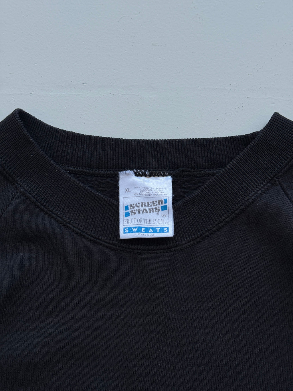 Black Scotland 00's Vintage Graphic Tourist Sweatshirt Jumper - Large