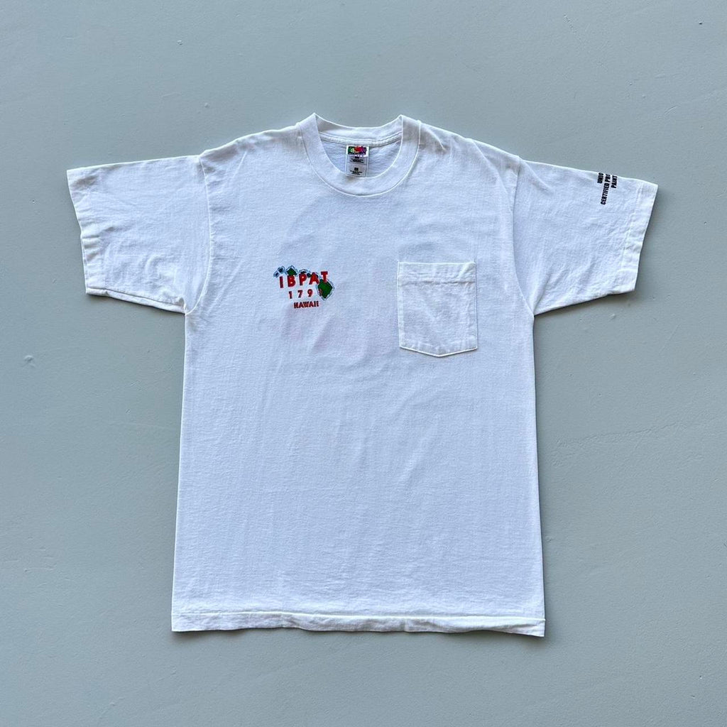 White Hawaii Painters Union Vintage 90’s T-shirt - Large