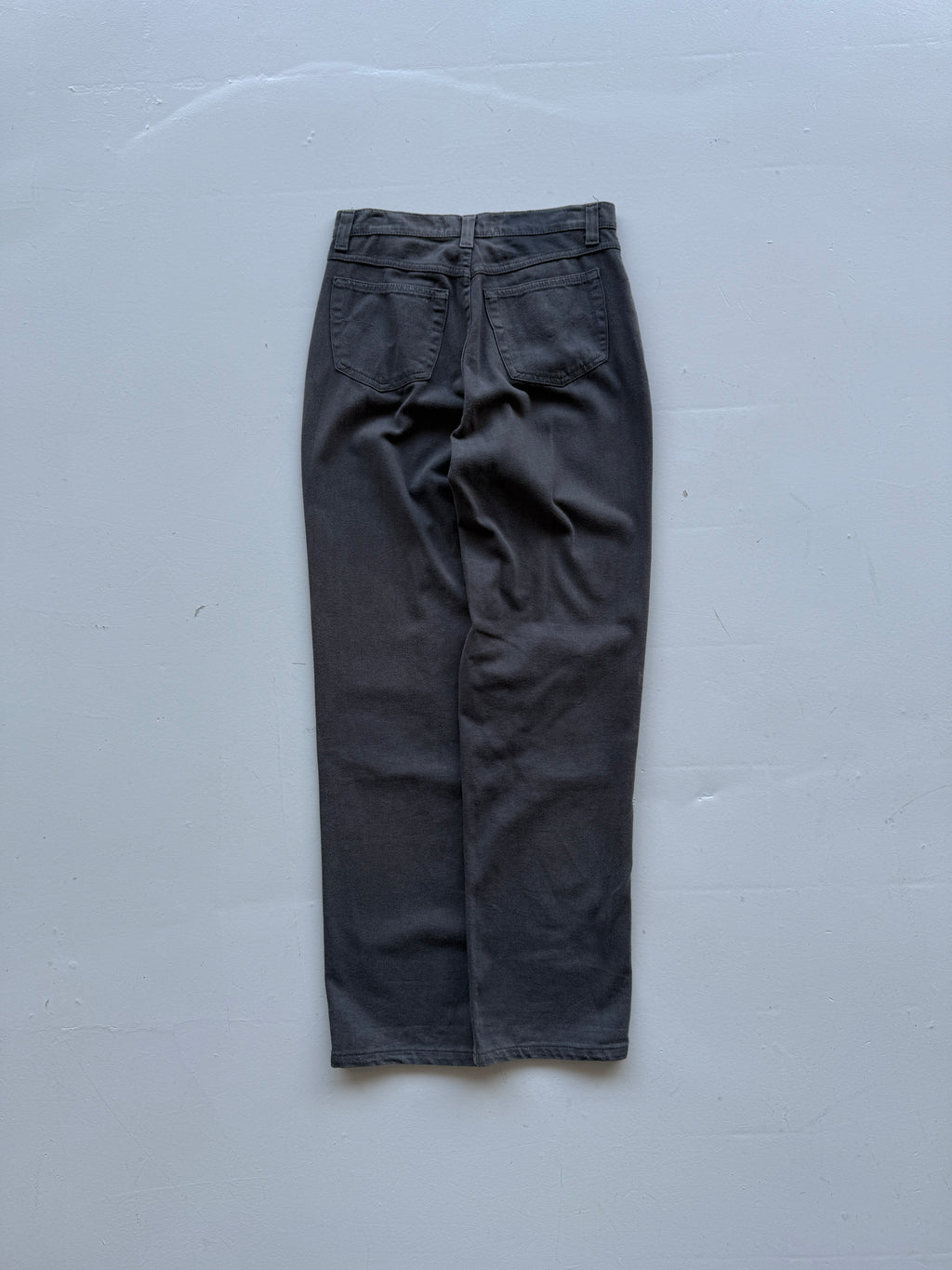 Grey Versace 90's Straight Leg Vintage Jeans - 28” x 32”