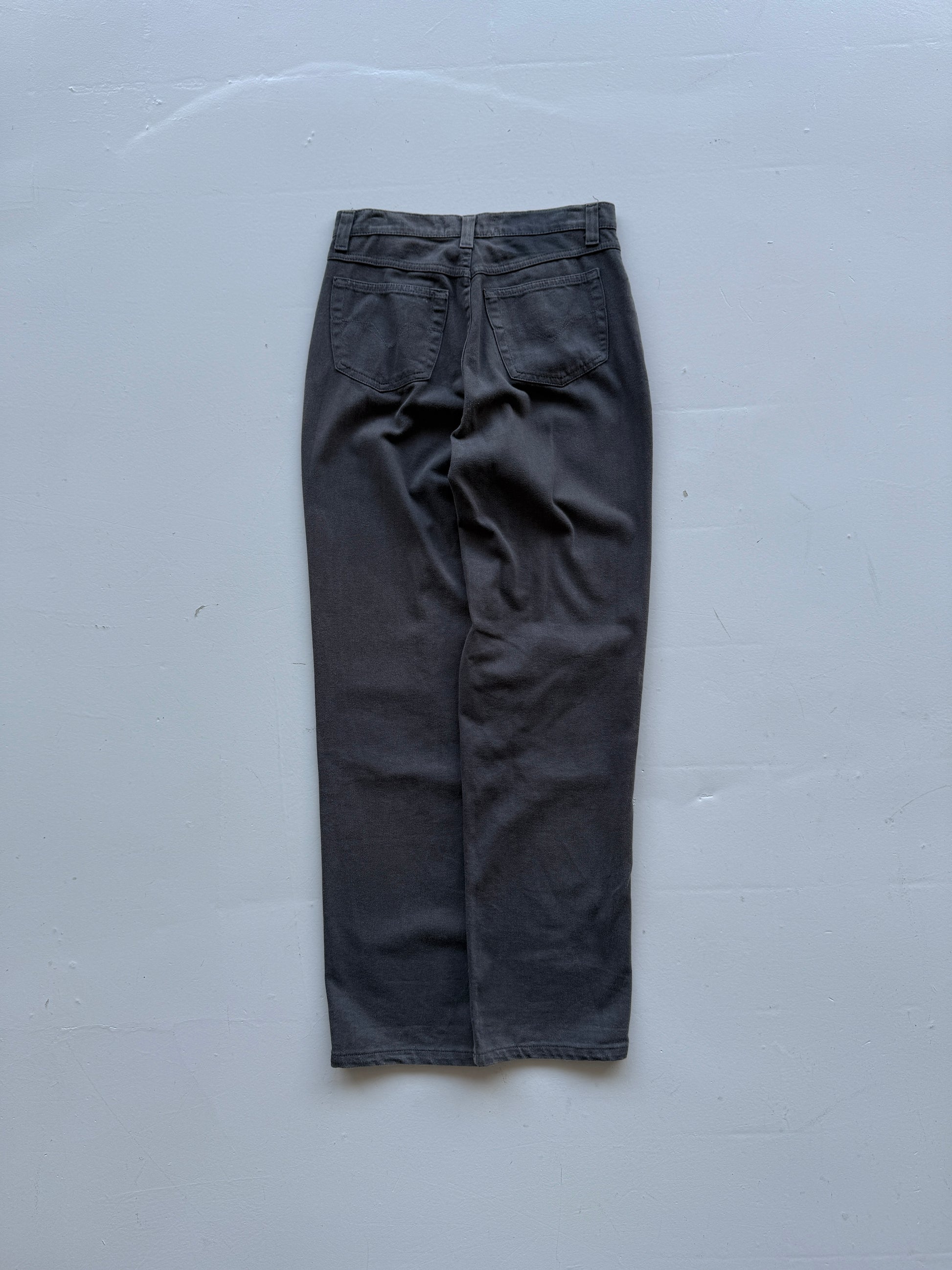 Grey Versace 90's Straight Leg Vintage Jeans - 28” x 32”