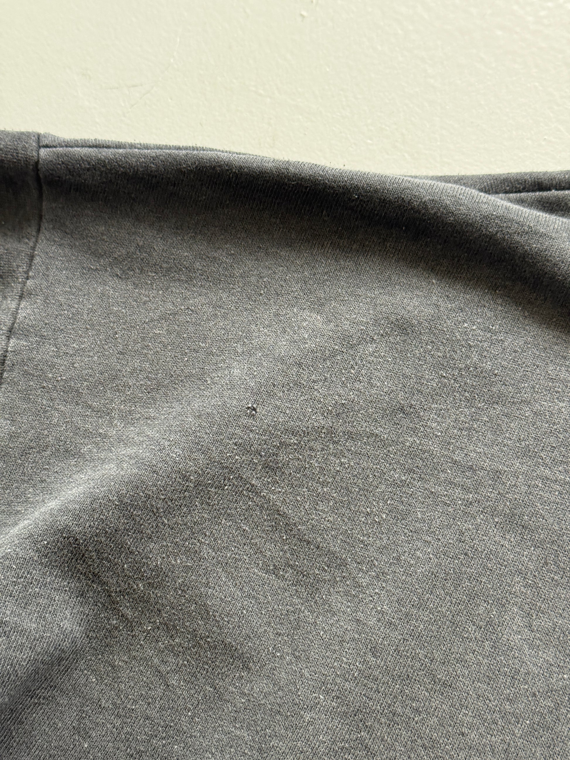 Grey Hard Rock Cafe 90's Vintage Sweatshirt Jumper - Medium Oversized