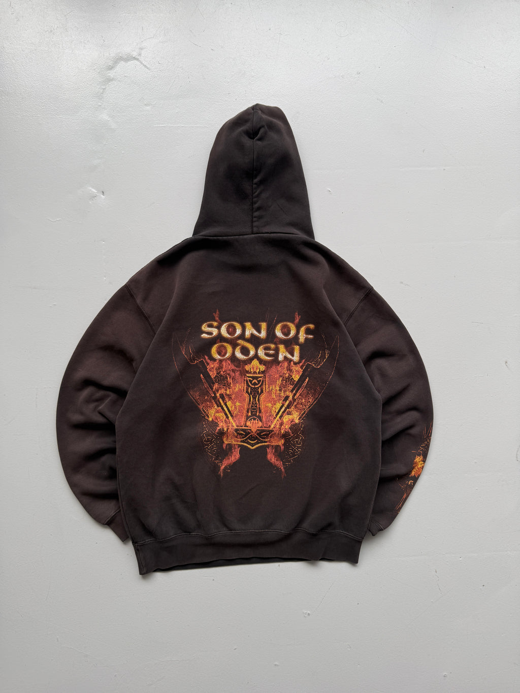 Amon Amarth Son of Oden Vintage Metal Hoodie - Small
