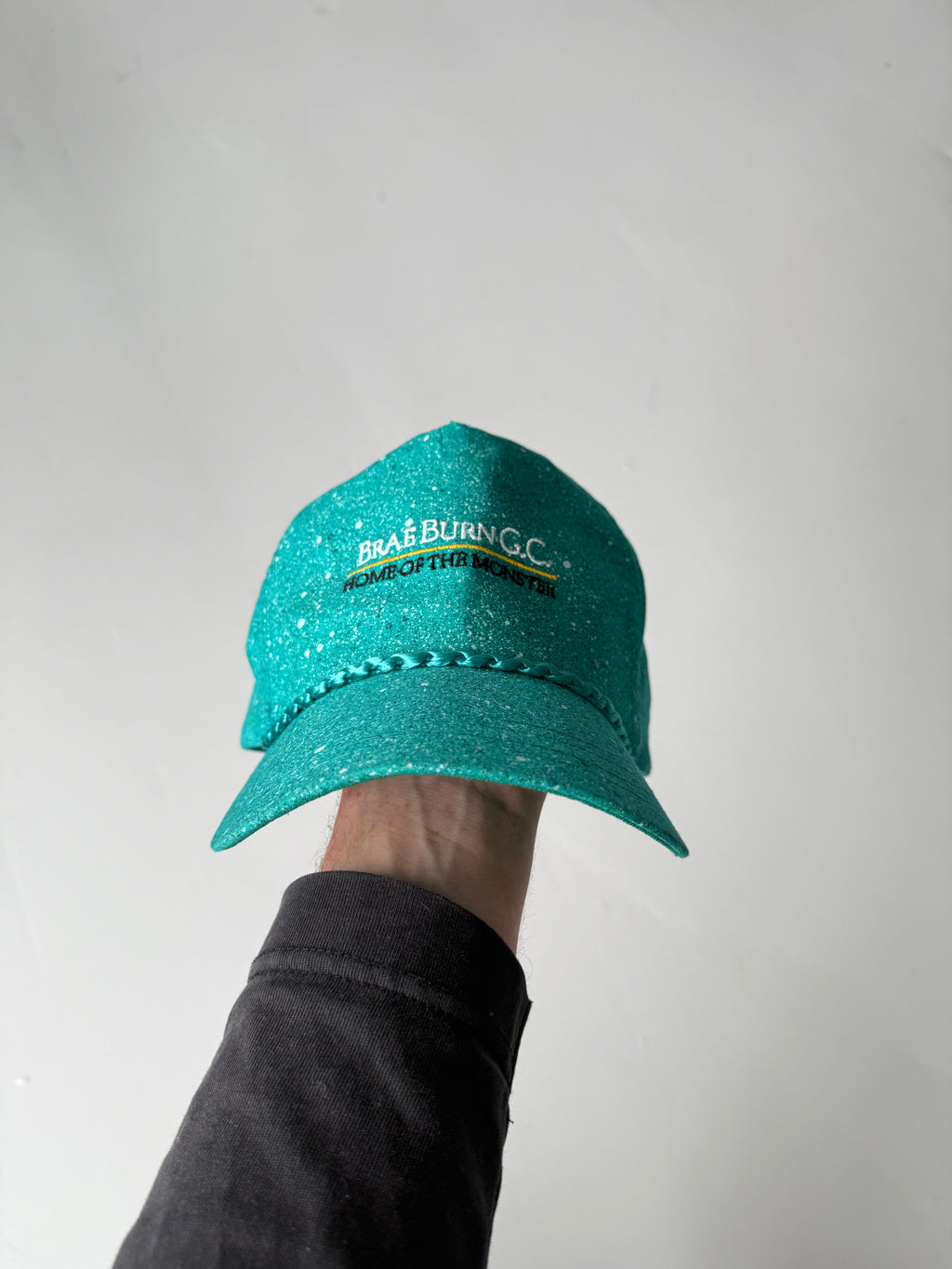 Blue Home of the Monster Vintage Cotton SnapBack Trucker Cap
