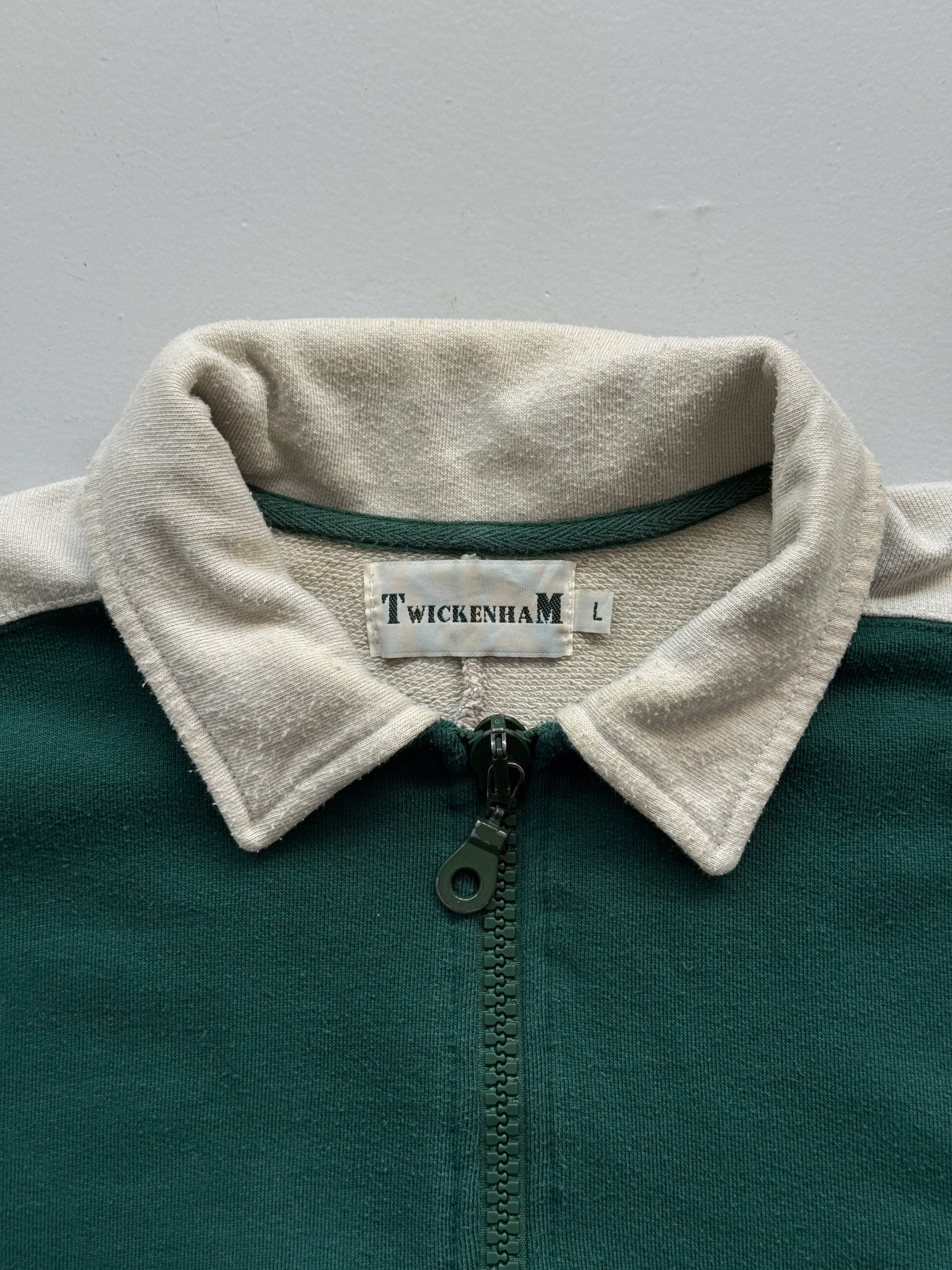 Twickenham Springboks XV World Rugby 90's Vintage Quarter Zip Sweatshirt - XL