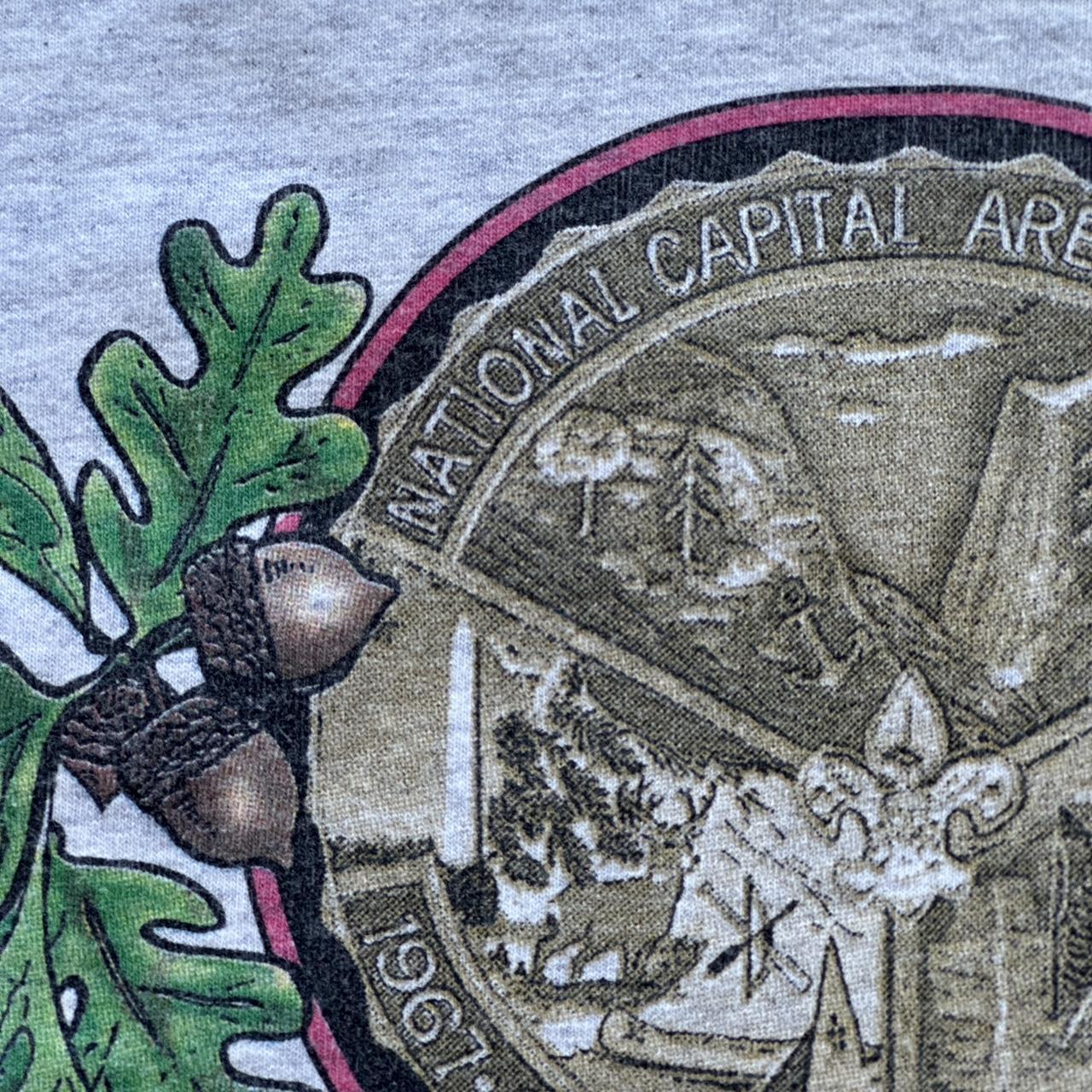 Grey Goshen Boy Scouts 90s Vintage T-shirt - XL