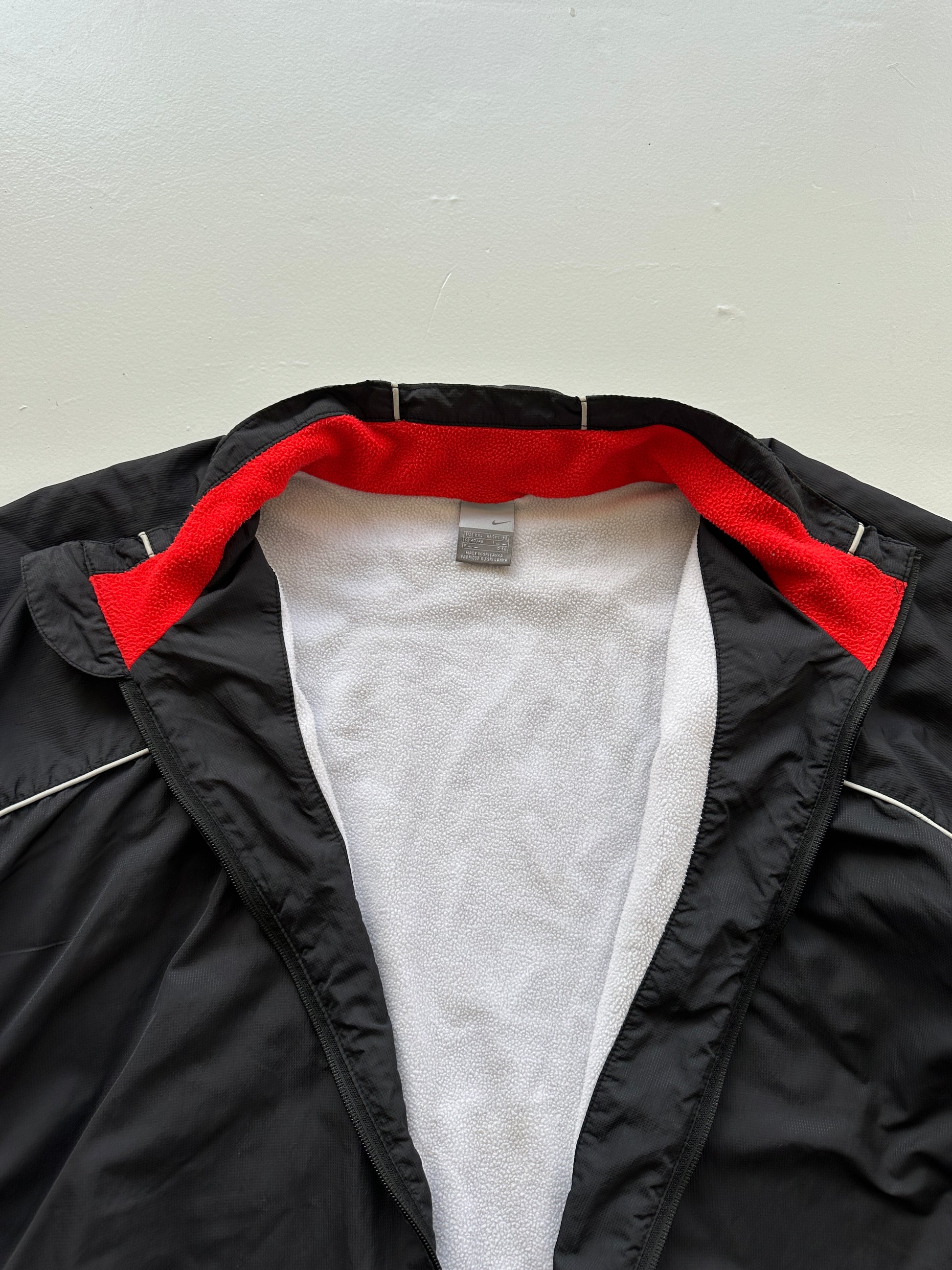 Black Nike Air TN Y2K Vintage Track Jacket - 2XL
