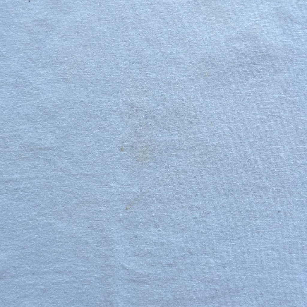 White Novelty Ducks French Cartoon Vintage 90's T-shirt - Large