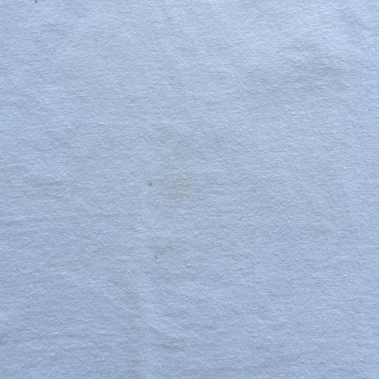 White Novelty Ducks French Cartoon Vintage 90's T-shirt - Large