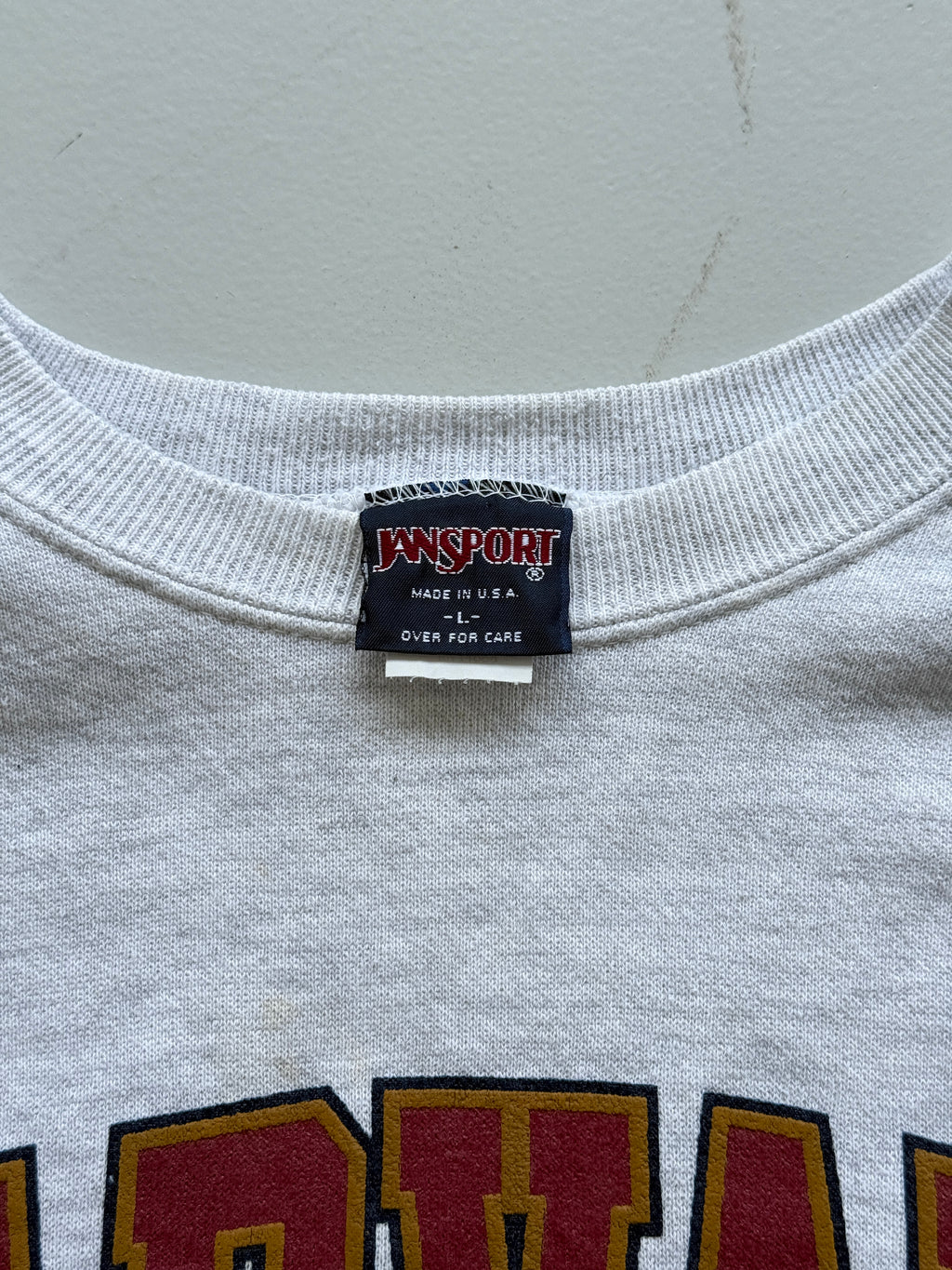Jansport Harvard University Made in USA 90's Vintage Sweatshirt - Large