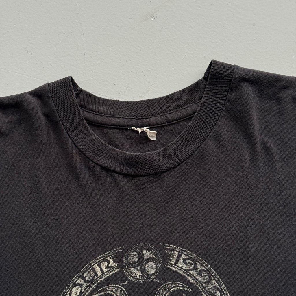 Faded Black Heroes Del Silencio 90s Vintage Graphic T-Shirt - XL