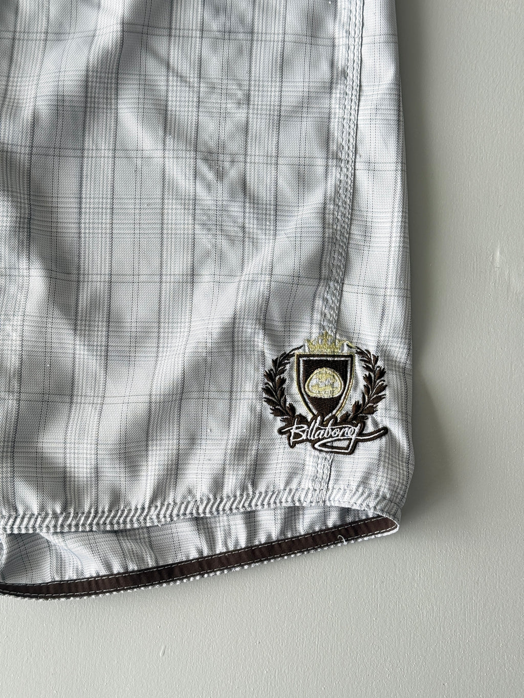 Billabong Plaid Y2K Vintage Board Shorts - 38