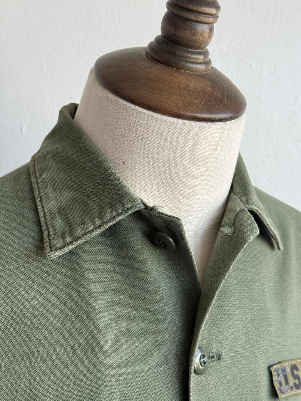 U.S. Army Gamboa Vintage 1960's Military Utility Shirt - Small