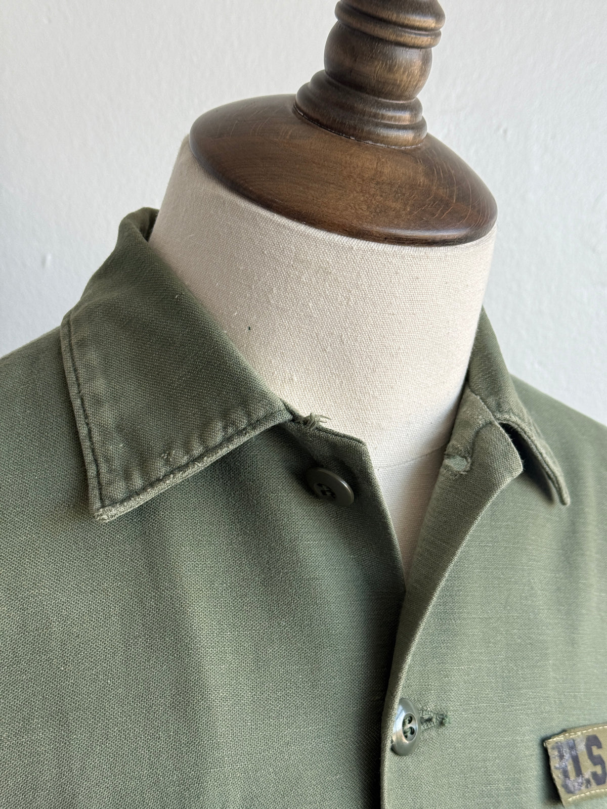 U.S. Army Gamboa Vintage 1960's Military Utility Shirt - Small