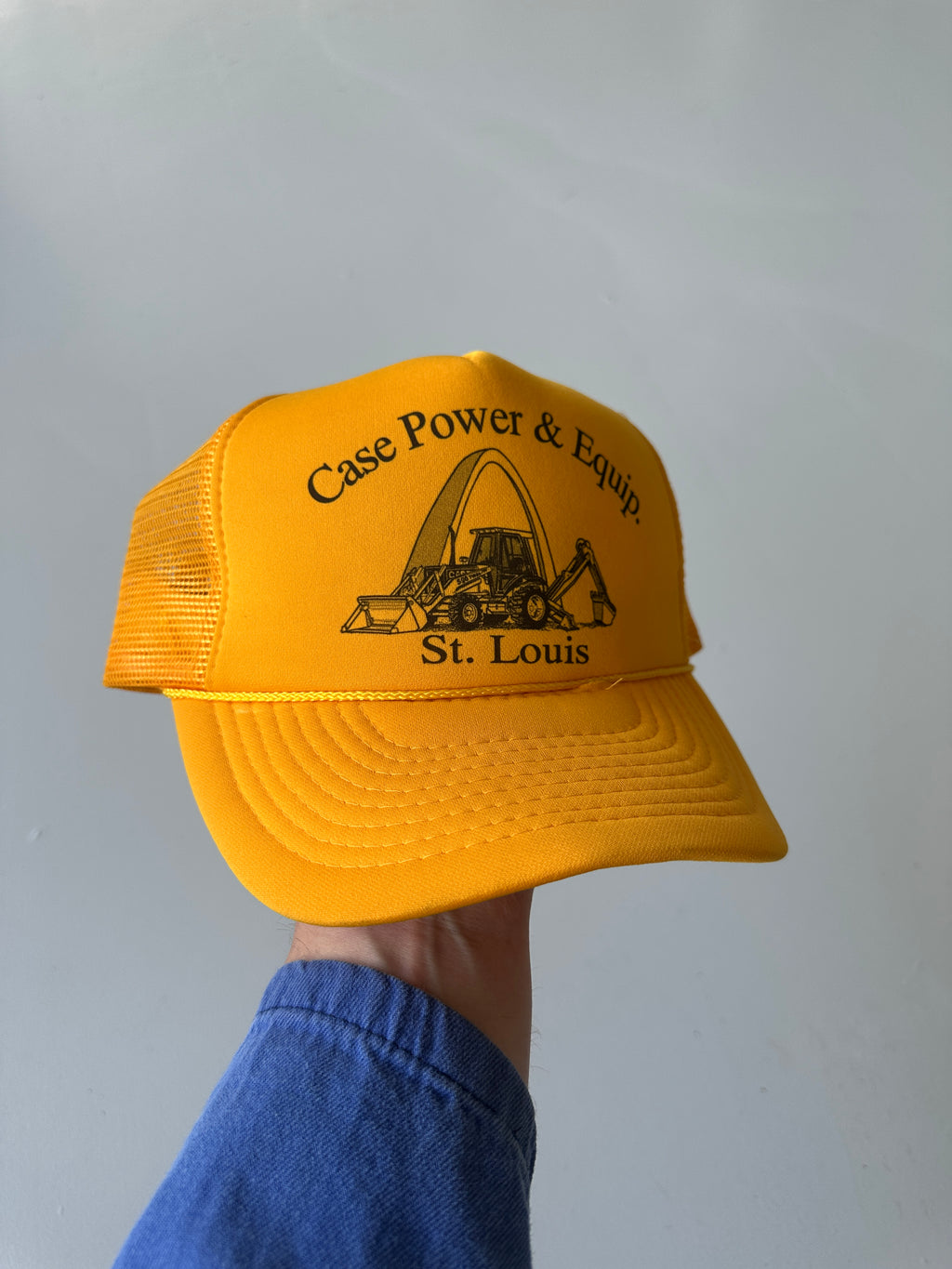Case Power & Equipment Vintage Americana Foam and Mesh SnapBack Trucker Cap