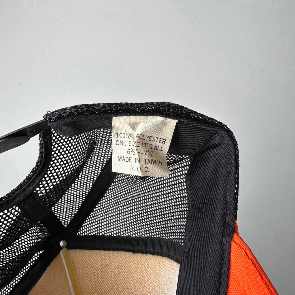 Orange / Black The Gallery Mesh and Foam Trucker SnapBack Cap
