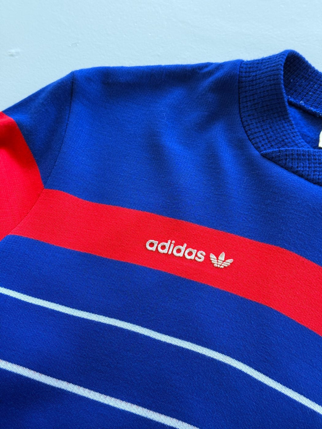 Adidas France F.F.F. Made in France 90's Vintage Football Sweatshirt - XS/S