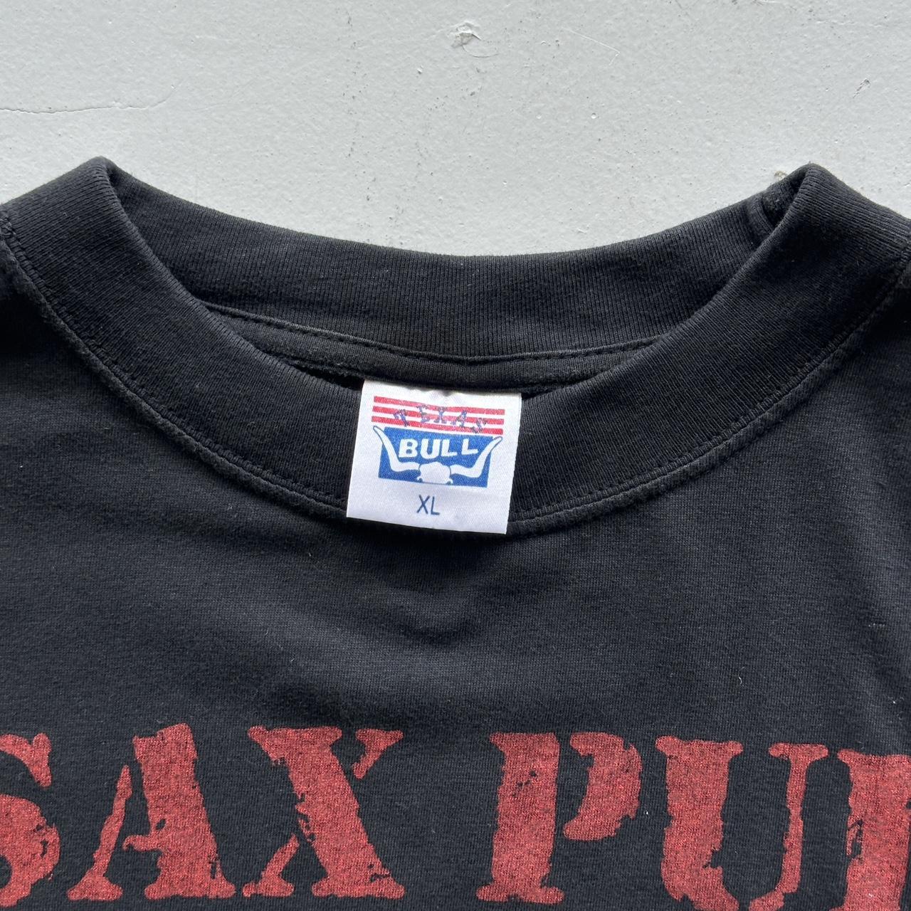 Black Sax Pub Punk? Vintage 90's T-shirt - XL