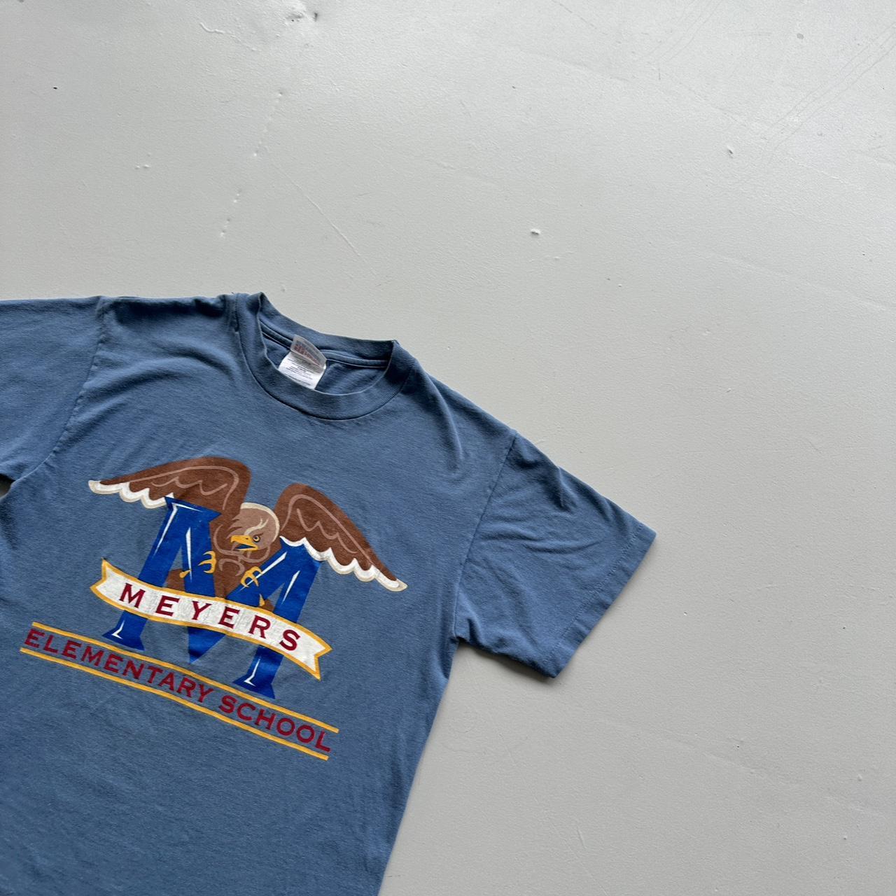 Light Blue 90s Vintage T-shirt - Small