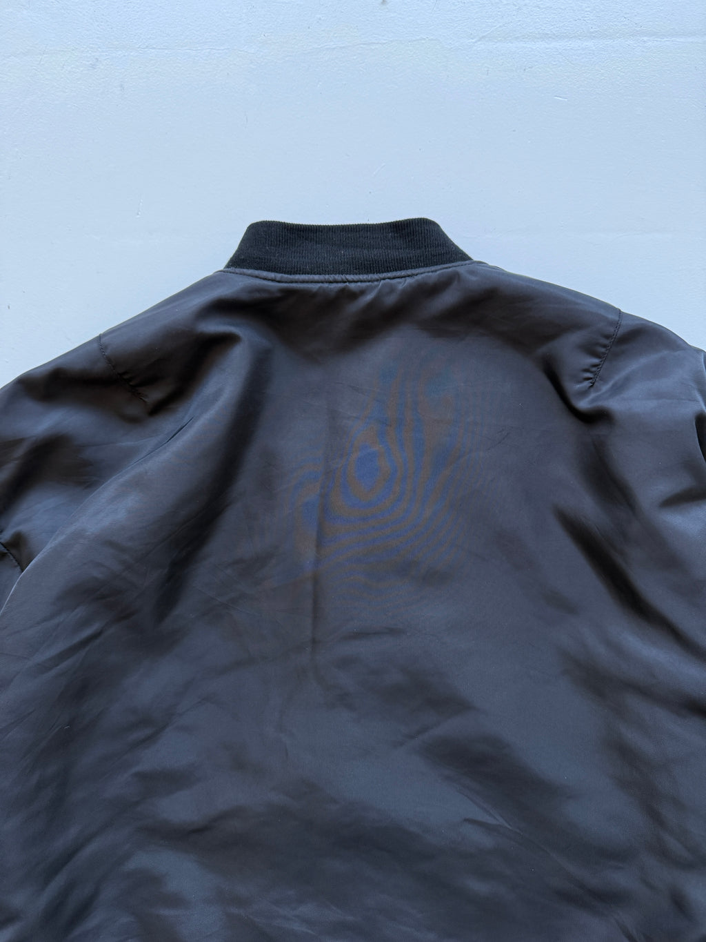 Black Reversible 90's Vintage Bomber Jacket - XXL