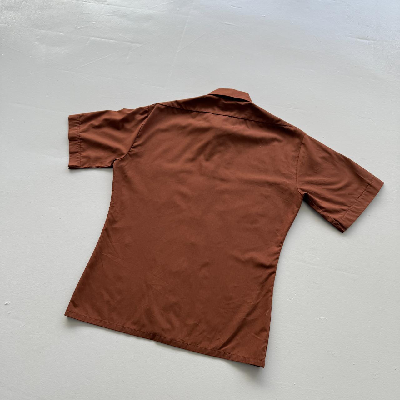 Brown Hepworth Vintage 70's Shirt - Medium