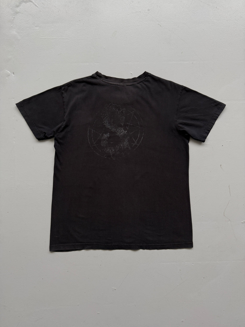 Black Metallica Bologna 2008 Vintage Band Graphic T-Shirt - Medium