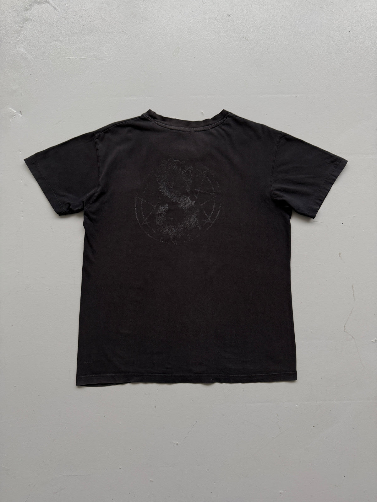 Black Metallica Bologna 2008 Vintage Band Graphic T-Shirt - Medium