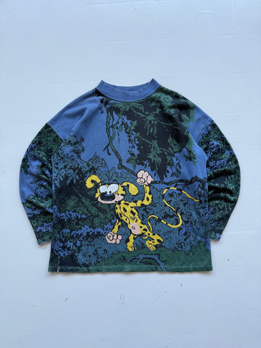 Blue Rare Disney 00's Vintage Studio Adventures Marsupilami Sweatshirt - XL