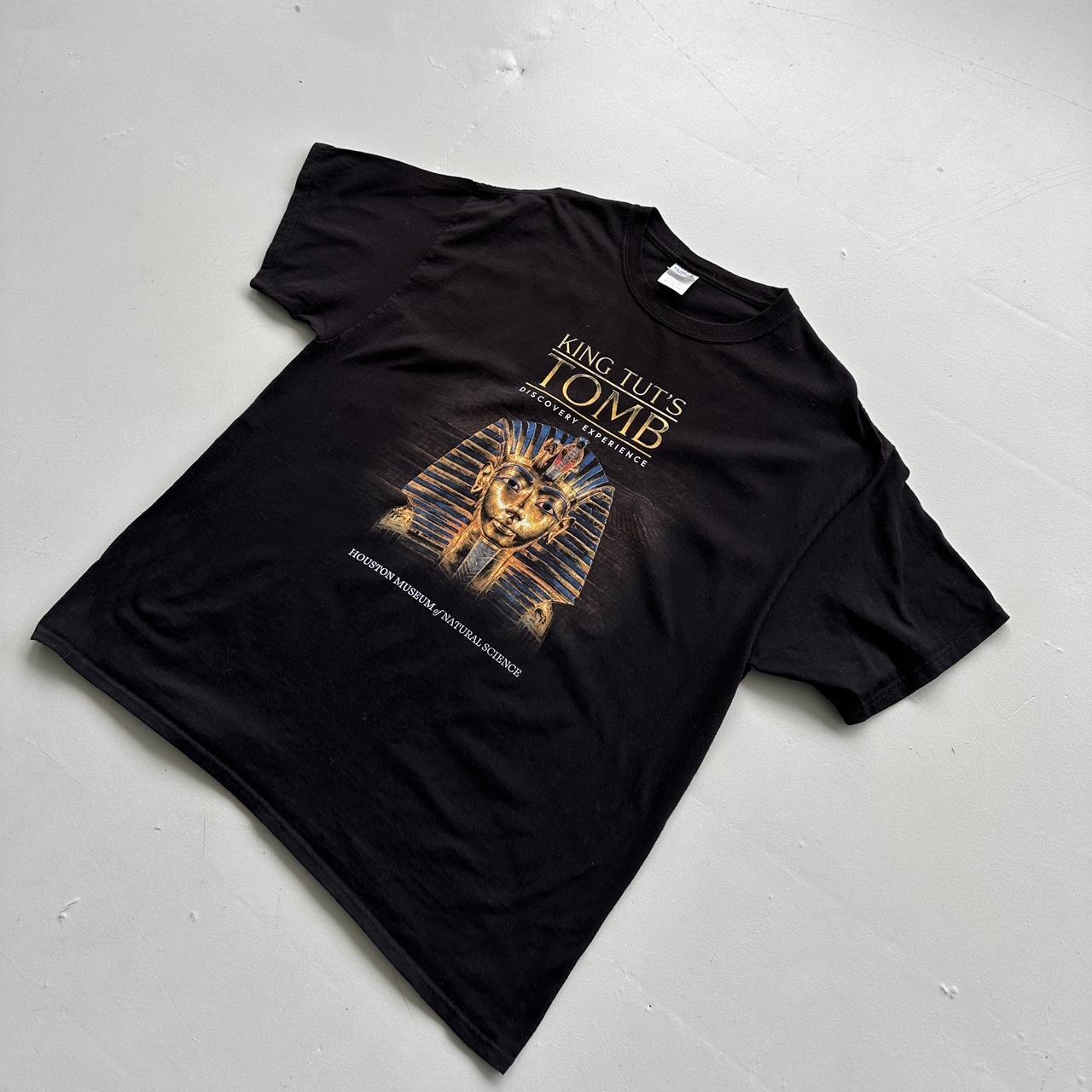 Black Egyptian Tomb 00s Vintage T-shirt - XL