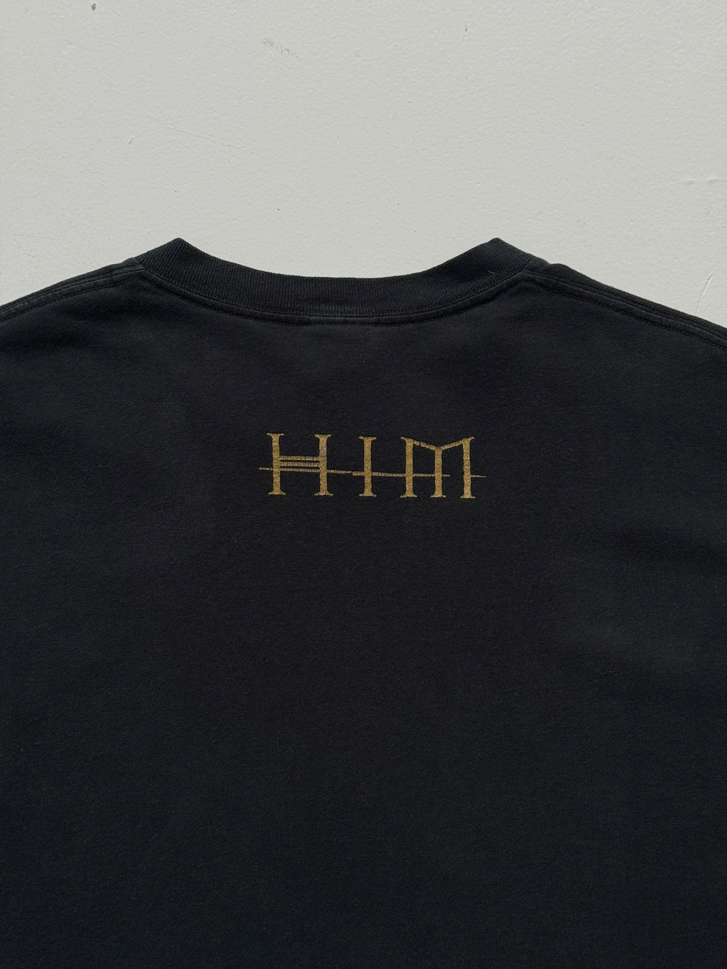 Black H.I.M. Heartagram 616 Mid-2000's Vintage Band Graphic T-Shirt - Large