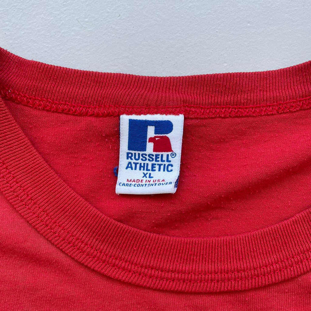 Red Blackwell Coach 80s/90s Americana Vintage T-shirt - XL