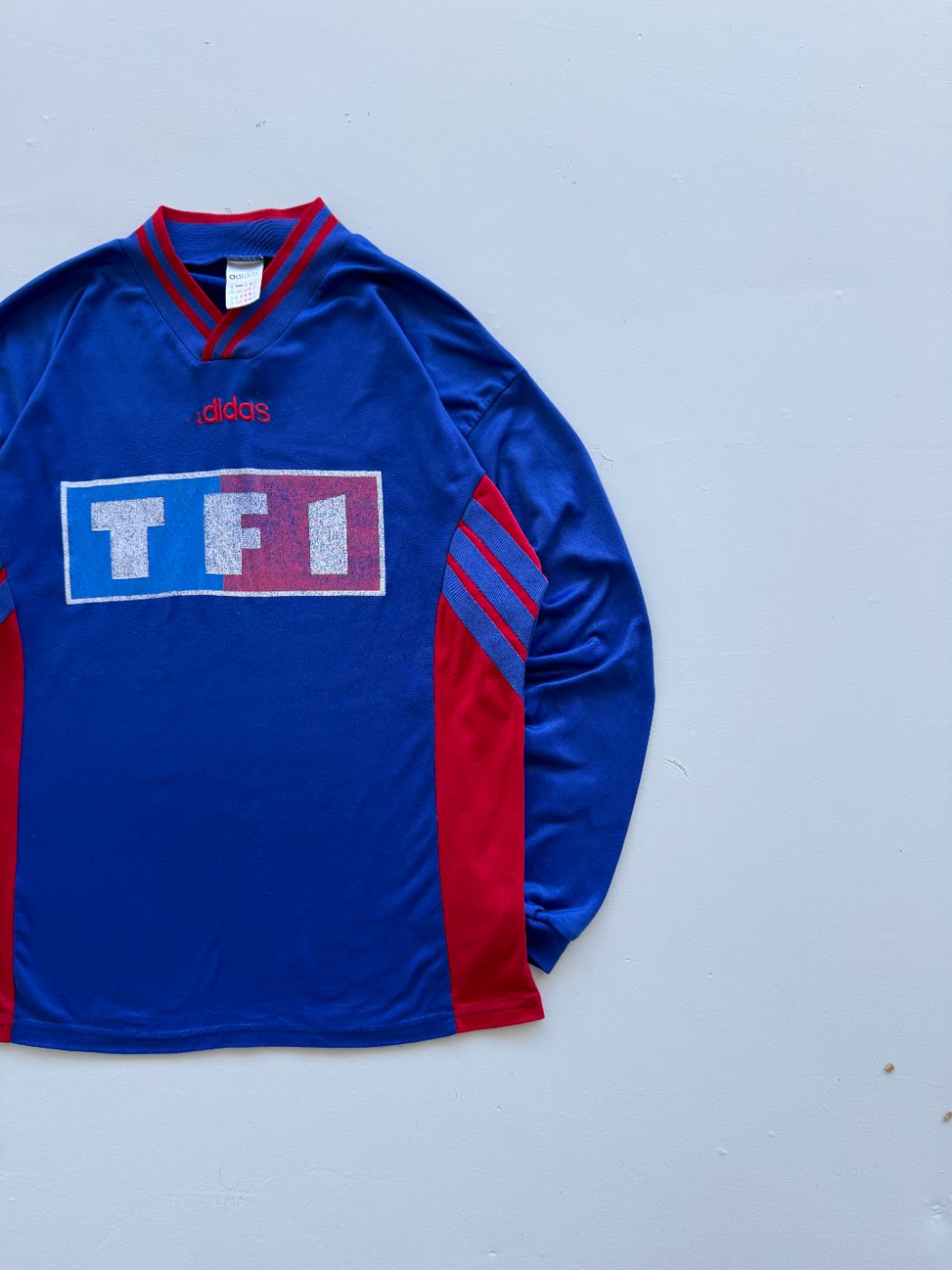 Adidas TF1 90's Vintage Long Sleeve Football Shirt #14 - XL