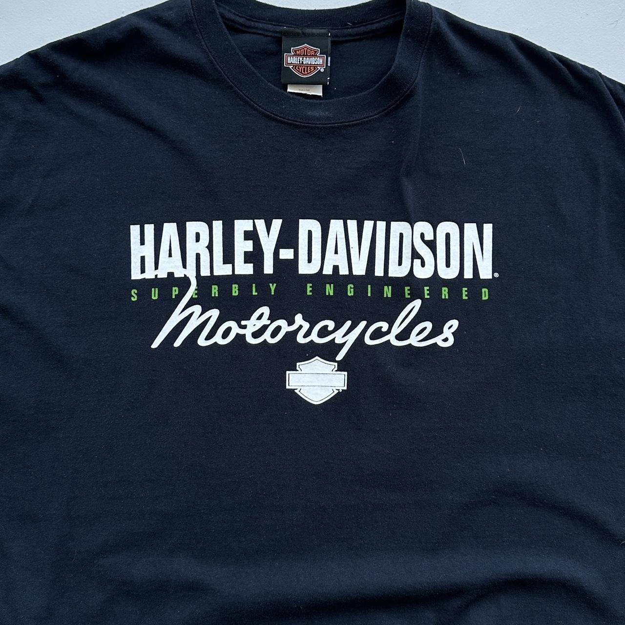 Black Harley Davidson Jamaica Vintage T-shirt - 2XL