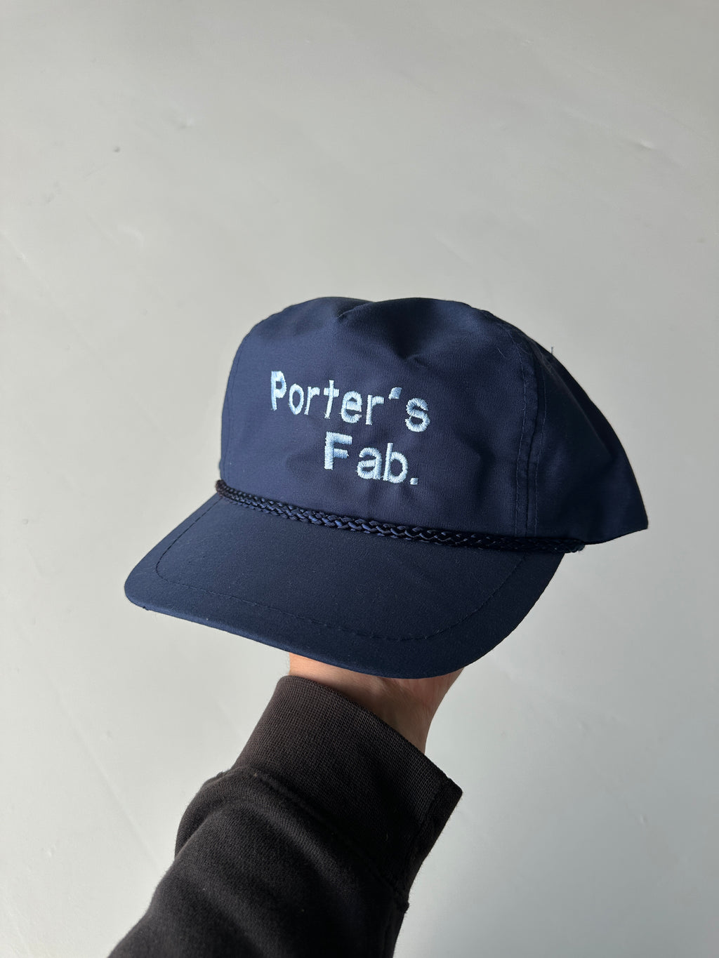 Navy Porter's Fab. 90's Vintage SnapBack Cap