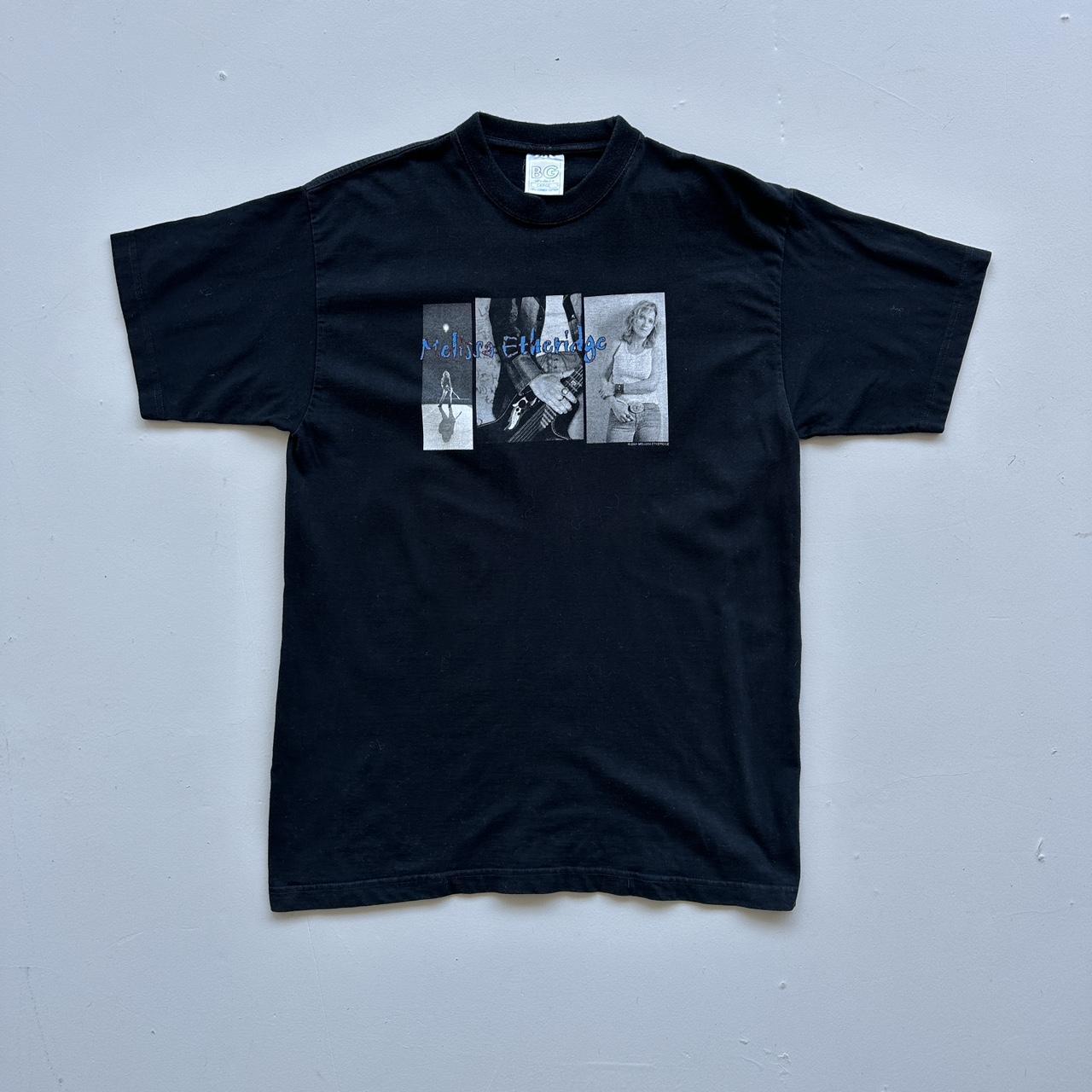 Melissa Etheridge Black 00s Vintage T-shirt - Large