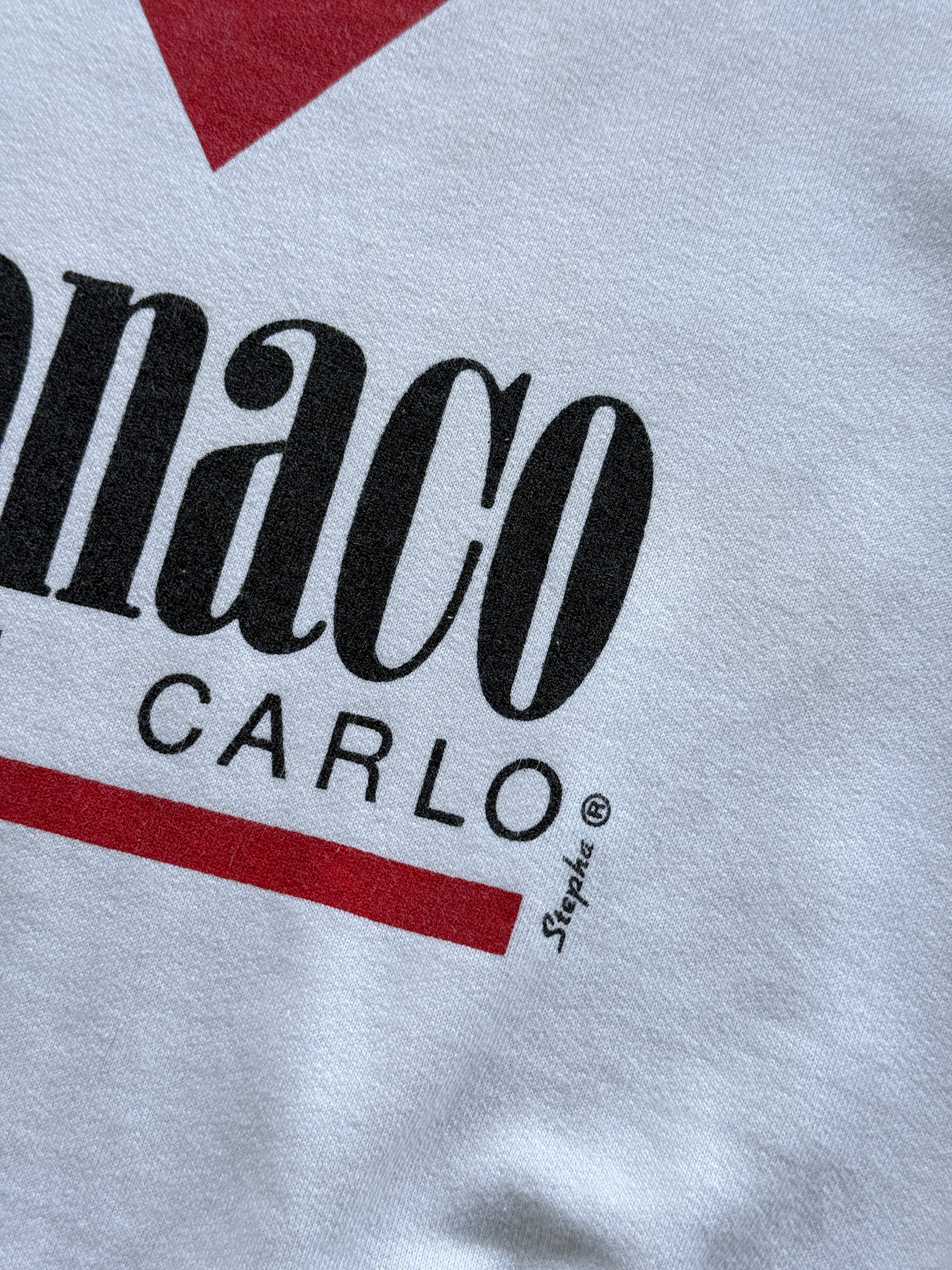 Monaco Monte Carlo F1 Racing 90's Vintage Sweatshirt - Small