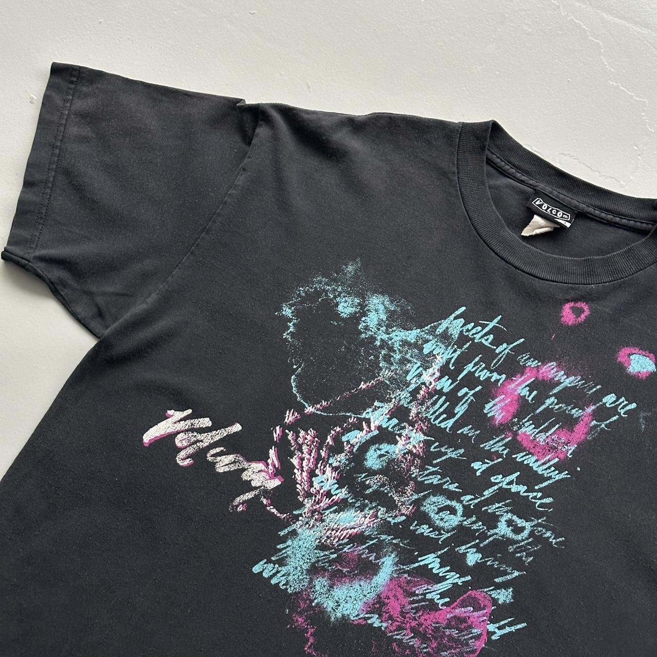 Black Volcom Y2K 00s Vintage Graphic T-Shirt - Large