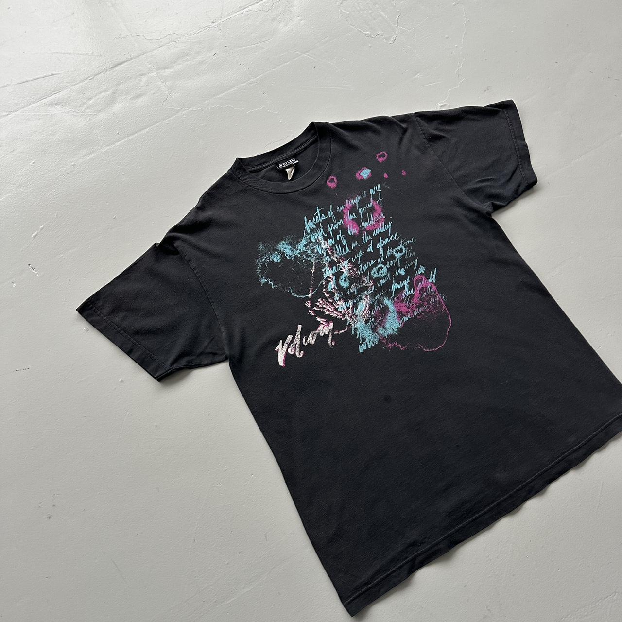 Black Volcom Y2K 00s Vintage Graphic T-Shirt - Large