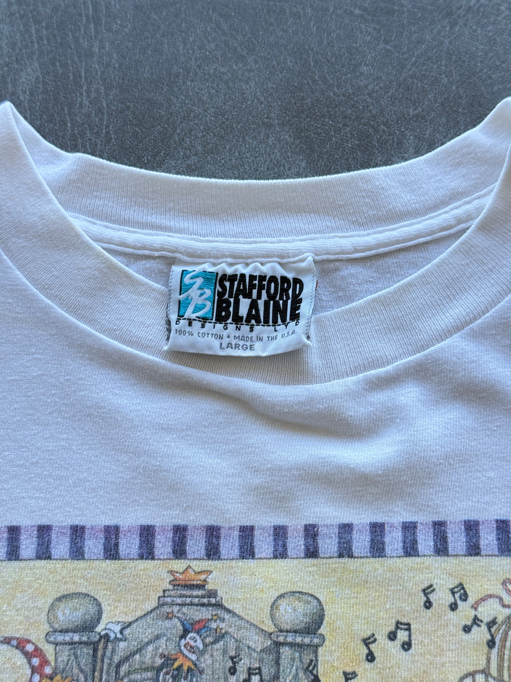 White Mary Engelbreit It's Good To Be Queen 90's Vintage Single Stitch T-Shirt -